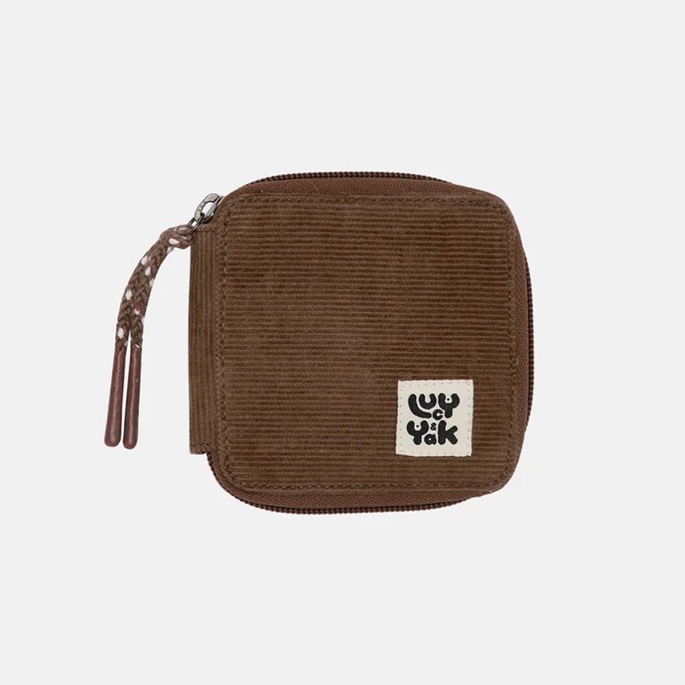 Lucy & Yak - Eve Purse: DEADSTOCK FABRIC - Oak Brown